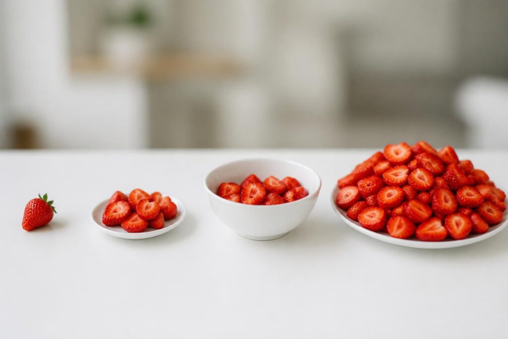 découvrez combien de calories contient la fraise en fonction de la quantité consommée pour mieux gérer votre alimentation et profiter de ce fruit délicieux sans excès.