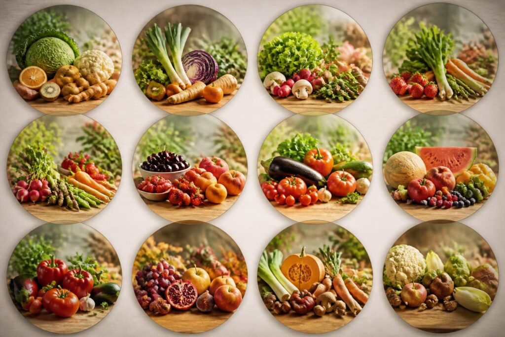 Manger de saison : le calendrier des fruits et légumes