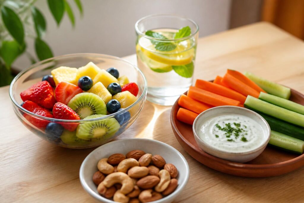 Snacks sains pour l’après-midi