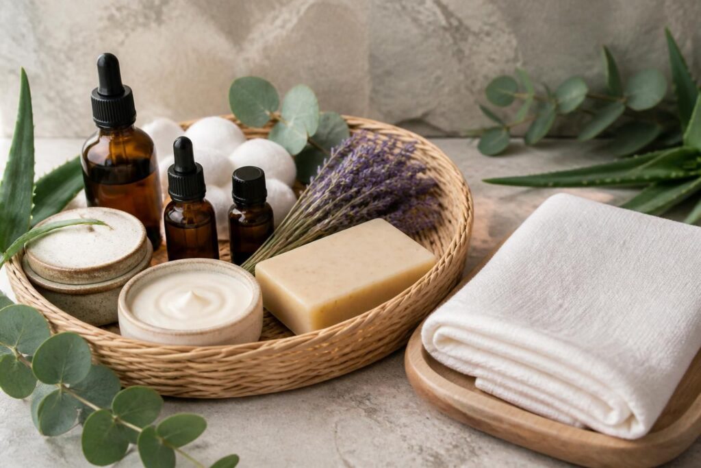 découvrez les indispensables des soins du corps au naturel pour une peau saine et éclatante grâce à des produits et astuces 100% naturels.