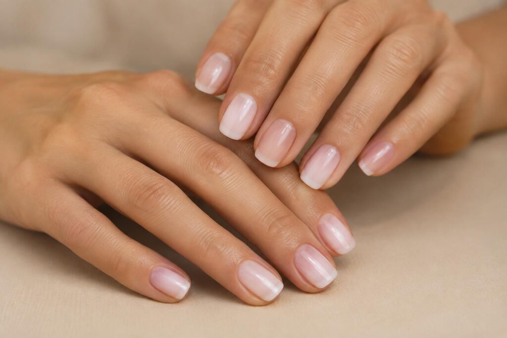 Babyboomer ongle : couleurs, formes et styles pour ongles naturels ou courts