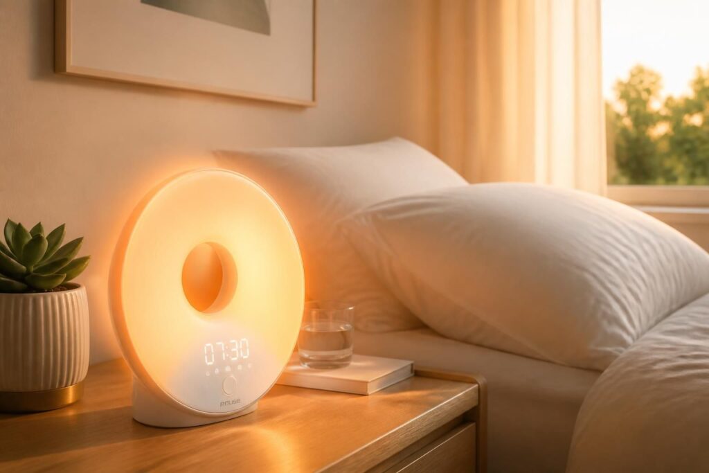 Luminothérapie lampe réveil pour un réveil naturel et énergisant