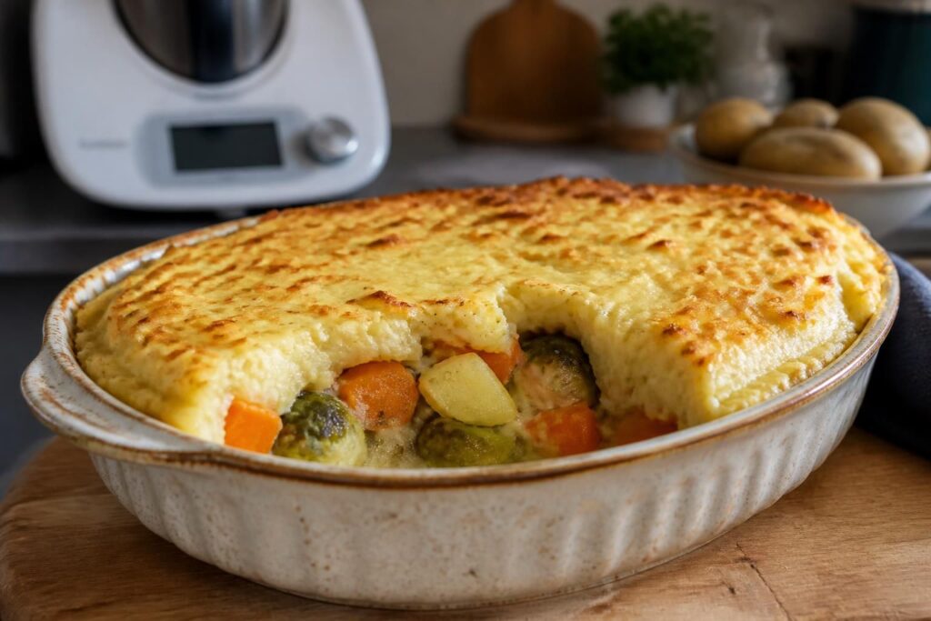 découvrez une recette facile et savoureuse de parmentière de légumes d’hiver préparée au thermomix, idéale pour un repas chaleureux et nutritif.