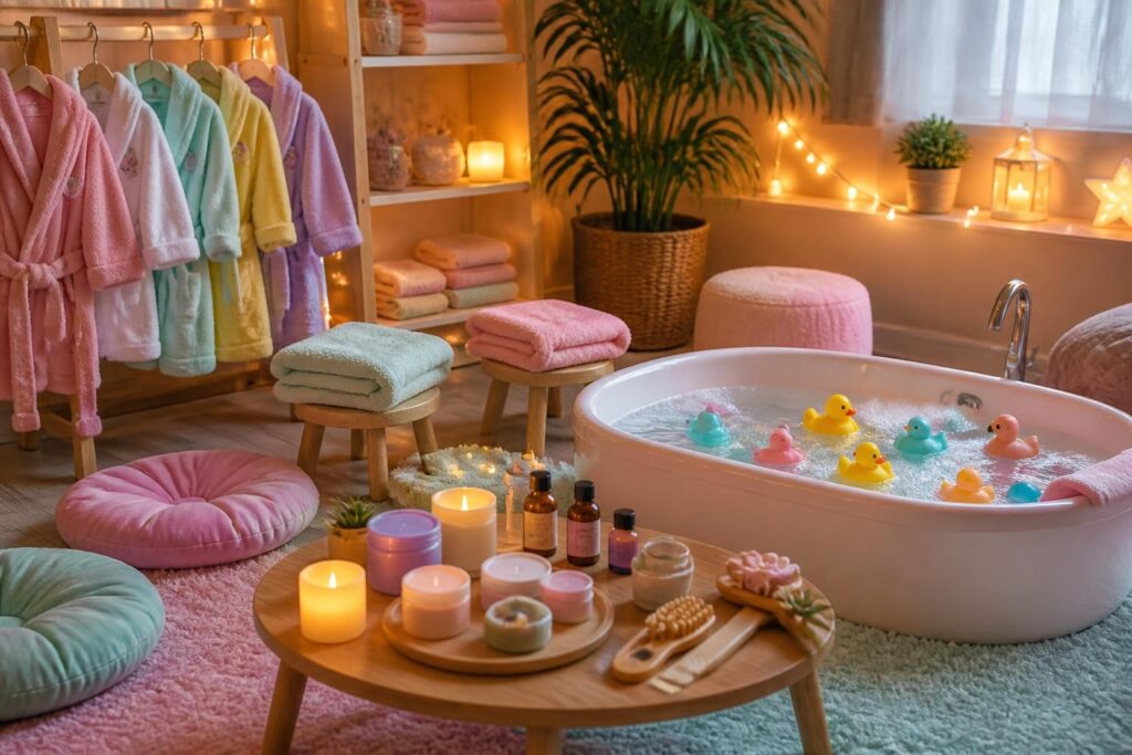 Spa à la maison : organiser un moment détente adapté aux enfants