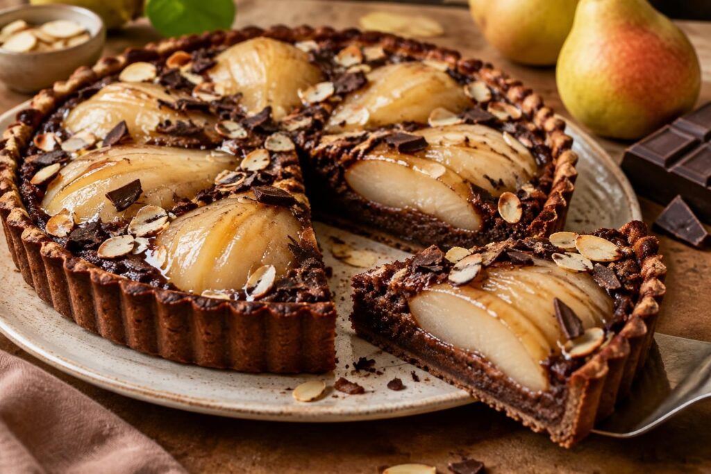 Tarte bourdaloue chocolat et poire : recettes gourmandes à tester
