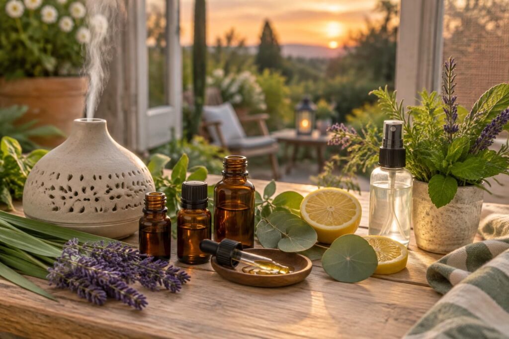 découvrez des recettes naturelles aux huiles essentielles pour éloigner les moustiques et profiter de l’été grâce à des astuces simples et efficaces.