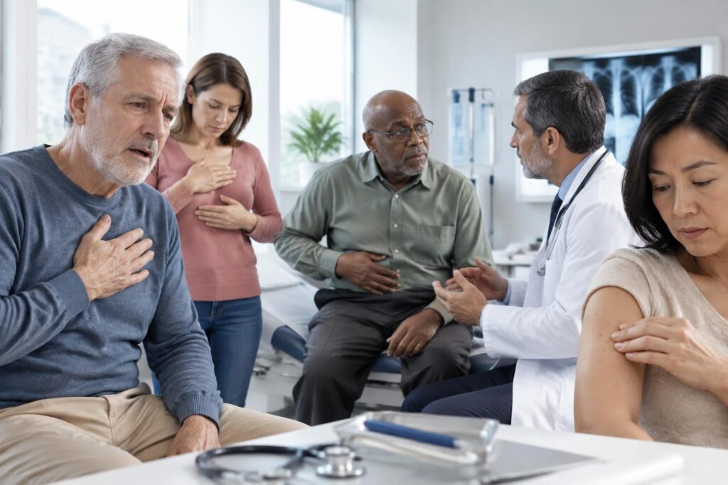 découvrez les symptômes possibles des cancers du poumon, du sein, de la prostate et d’autres types, ainsi que les signes qui justifient une consultation médicale.